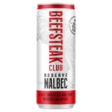 Beefsteak Club Malbec red wine 250ml can - British product