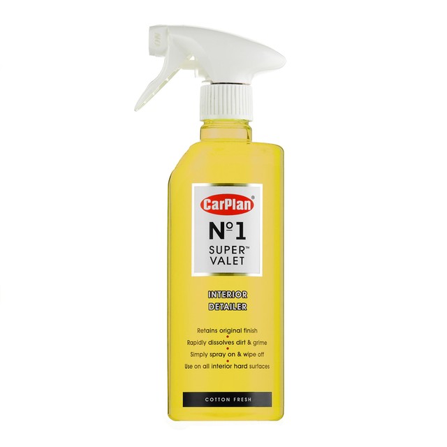 CarPlan Interior Cleaner Cotton Fresh 600ml, imported from the UK