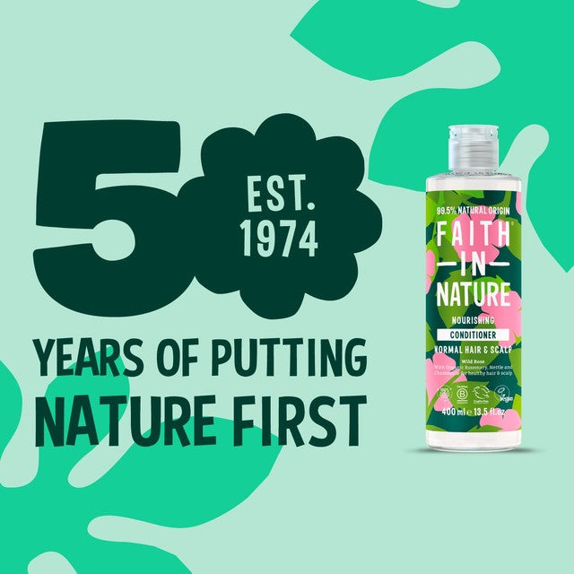 Faith in Nature wild rose conditioner 400ml - British product