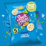 Snack a Jacks Salt & Vinegar Rice Cakes 19g Pack of 5 (British brand)