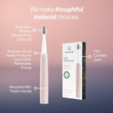 Waken sonic toothbrush Dusty Rose (British brand)