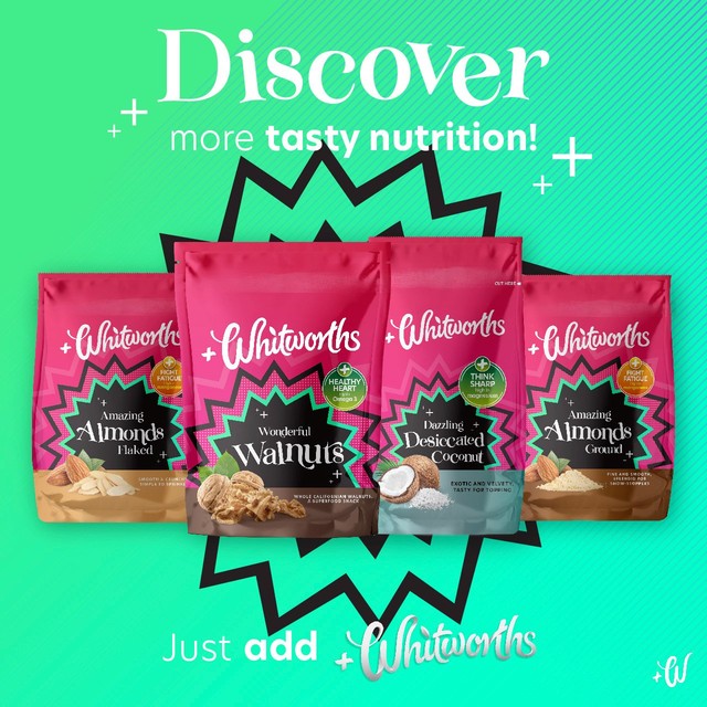 Whitworths desiccated coconut 200g (British brand)