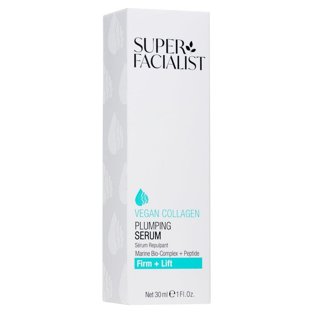 Super Facialist Vegan Collagen Plumping Face Serum 30ml (British brand)