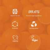 Miniml Anti-Bac Hand Wash Uplifting Clementine, imported from the UK