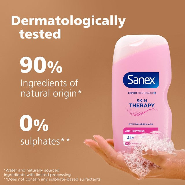 Sanex anti-dryness shower gel 450ml (British brand)