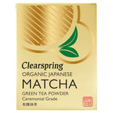 Clearspring organic Japanese ceremonial matcha powder - British product