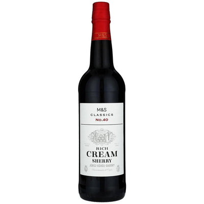 M&S M&S Classics Rich Cream Sherry 75cl- Buy online at McGrocer