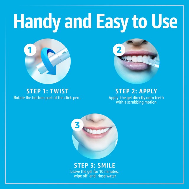 Smile Science Professional Tooth Whitening Pen (British brand)