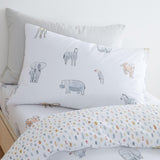Catherine Lansfield Bianca Zoo Animals Single Duvet Set - British product