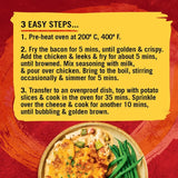 Schwartz Chicken Bacon & Potato Pie recipe mix 35g (British brand)