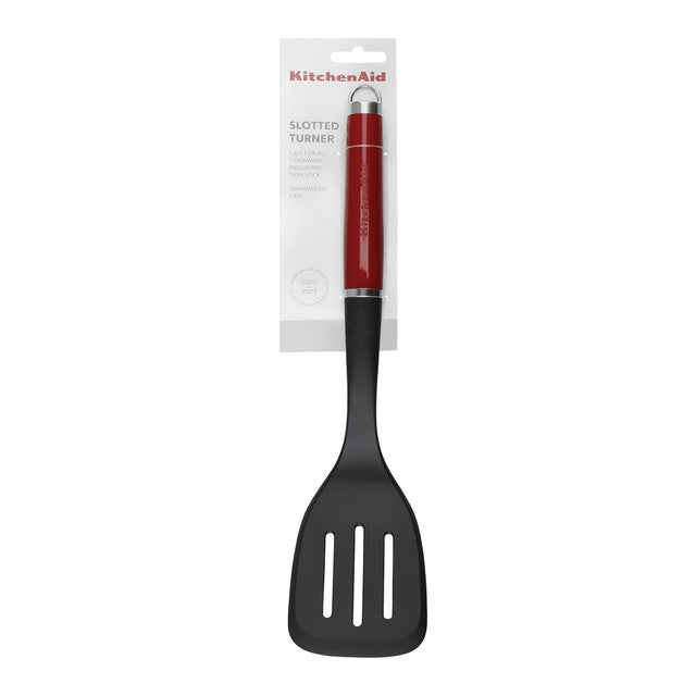 KitchenAid 35.6cm red slotted turner, UK version