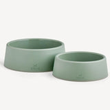 Beco Steady dog bowl olive green large (British brand)