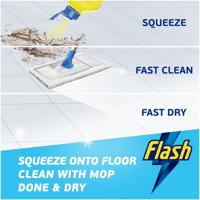 Flash floor cleaner lemon, imported from the UK