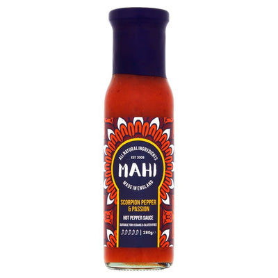 M&S Mahi Scorpion Pepper & Passion Hot Sauce 280ml- Buy online at McGrocer
