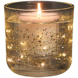 M&S Calm Gold Light Up Candle Set, imported from the UK