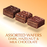 Lindt assorted chocolate wafer box 138g, UK version