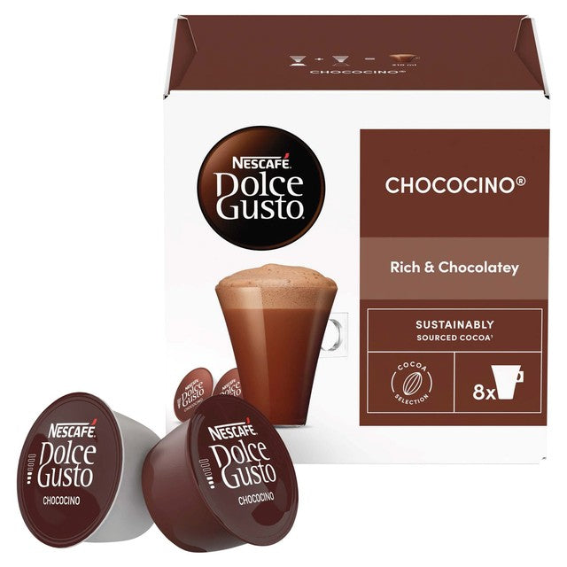 Nescafe Dolce Gusto Chococino 16 pods, imported from the UK
