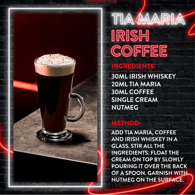 Tia Maria cold brew coffee liqueur, imported from the UK