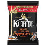 Kettle Sea Salt  Crushed Black Peppercorns Potato Chips 40g