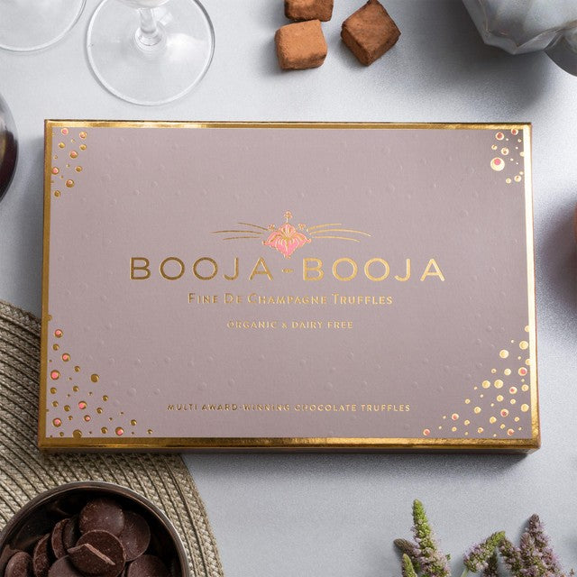 Booja-Booja Fine de Champagne chocolate truffles 184g - British product