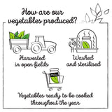 D'aucy Ratatouille canned vegetable stew 360g - British product