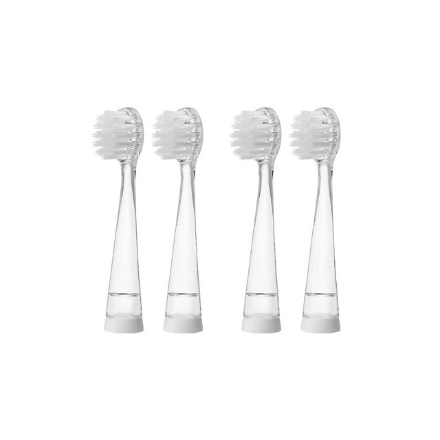 Brush-Baby KidzSonic replacement toothbrush heads 3-6 years pack of 4 - British product
