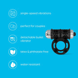 So Divine Thriller 2-in-1 vibrating ring (British brand)