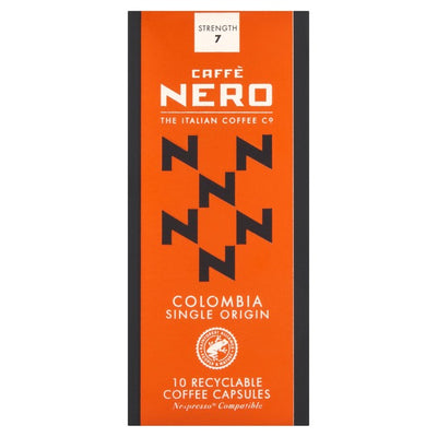 M&S Caffe Nero Colombia Coffee Capsules 10 per pack- Buy online at McGrocer