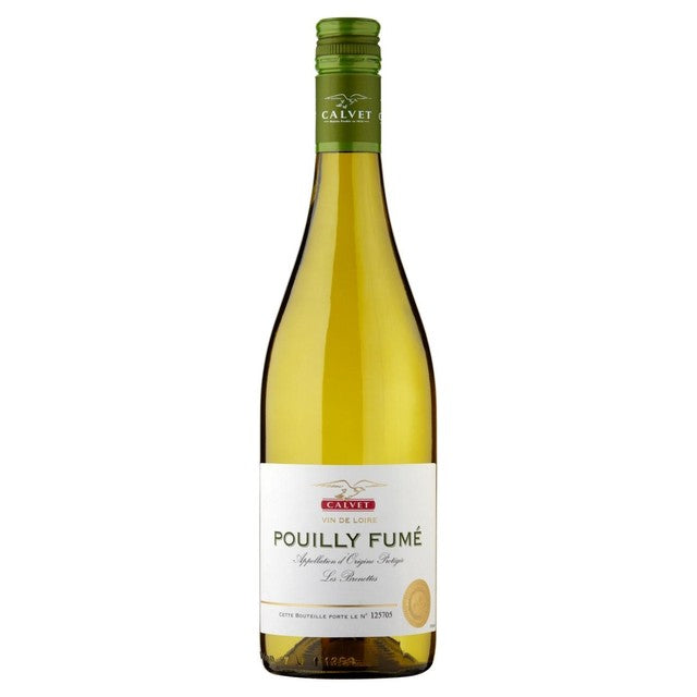 Calvet white wine Pouilly Fume 75cl - British product