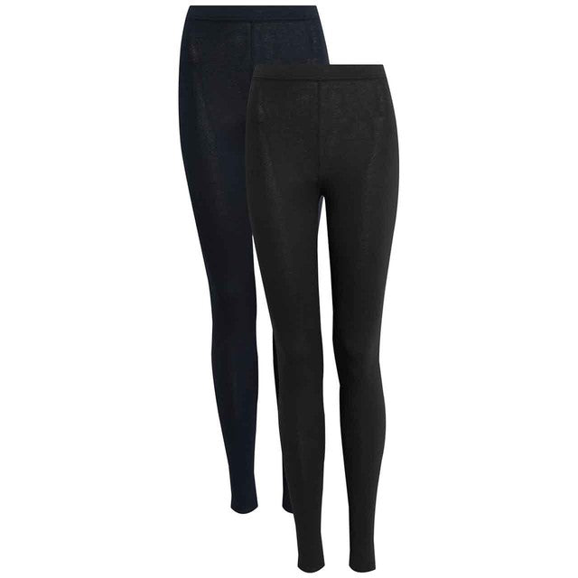 M&S women's high-waisted leggings Blue/Black size 20, imported from the UK