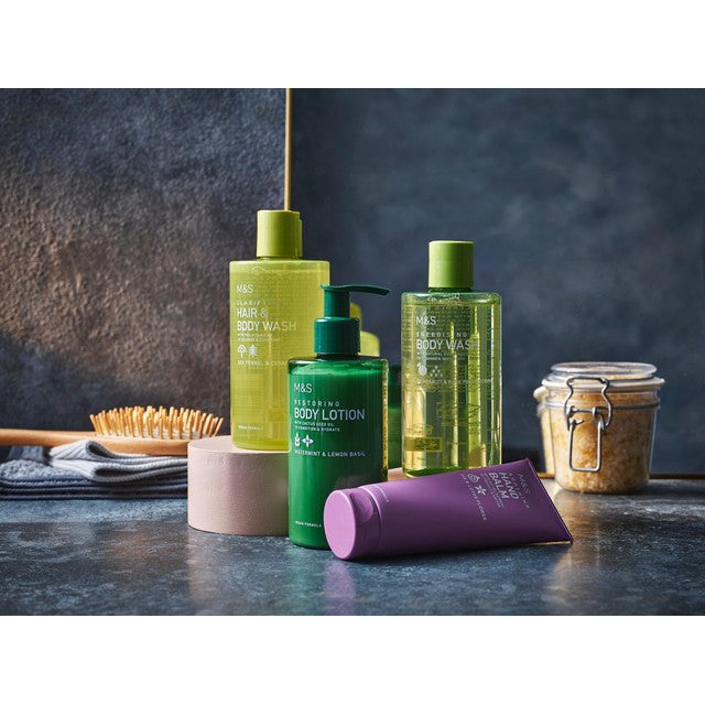 M&S Soothing Hand Balm Fig Lotus 100ml, imported from the UK
