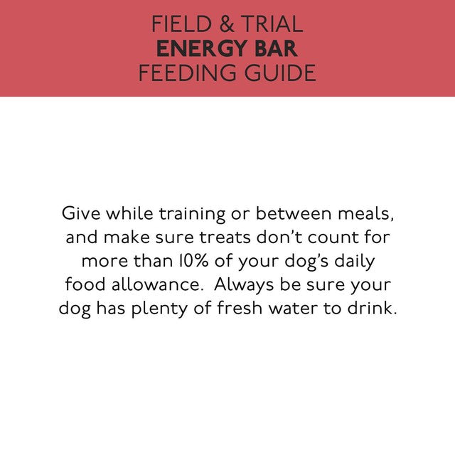 Skinner's Field & Trial Energy Bar dog treat, UK version
