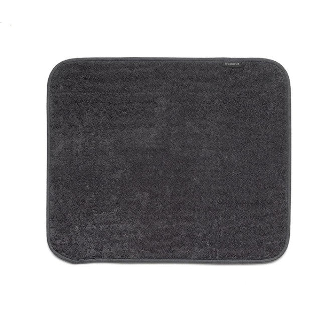 Brabantia Microfibre Dish Drying Mat Dark Grey - British product