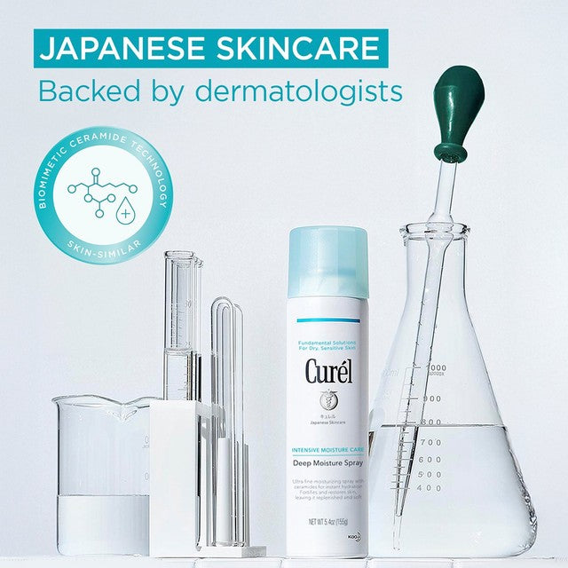 Curel deep moisture spray mini for sensitive skin, UK version