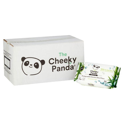 M&S The Cheeky Panda Bamboo Baby Wipes Unscented 12 x 60 Wipes- Buy online at McGrocer