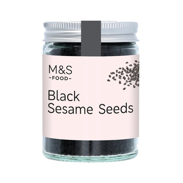 M&S schwarze Sesamsamen 60g, importiert aus Großbritannien