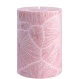 Liljeholmens shea pillar candle dusty pink 67x100mm, UK version