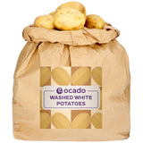 Ocado washed British white potatoes 5kg, imported from the UK