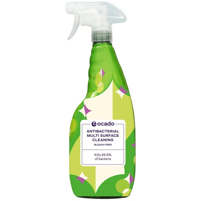 Ocado Antibacterial Multi Surface Cleaner Spray 750ml, imported from the UK