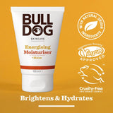 Bulldog energising moisturiser 100ml - British product