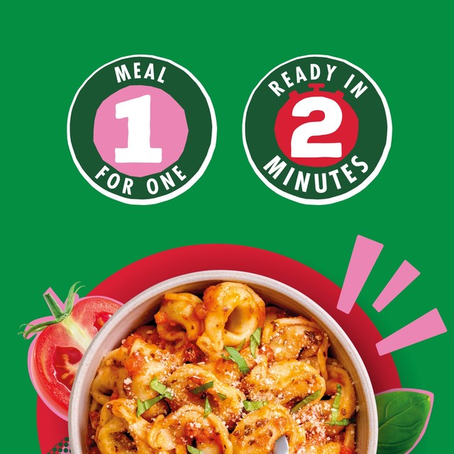 Dolmio Prosciutto Tortellini microwave ready meal 250g - British product