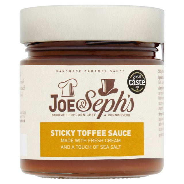Joe & Sephs Sticky Toffee Sauce 230g (British brand)