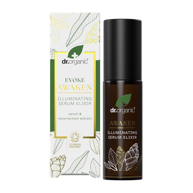 Dr Organic Evoke Awaken Illuminating Serum 30ml - British product