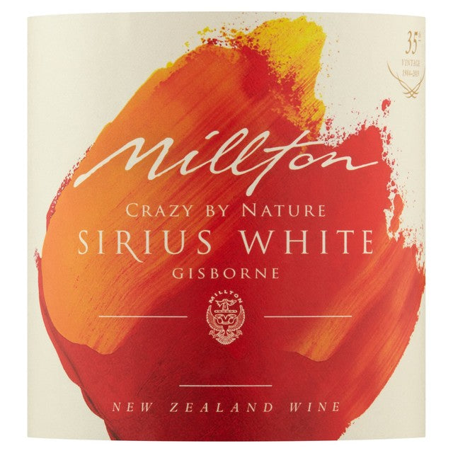 Millton Crazy Sirius White wine 75cl, imported from the UK