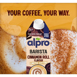 Alpro Barista Cinnamon Roll oat-soya drink 750ml - British product