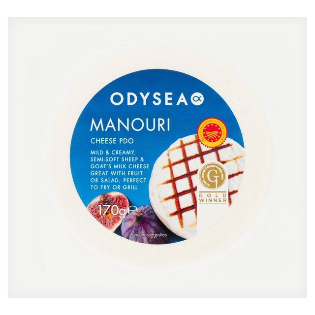 Odysea Manouri PDO Cheese 170g, imported from the UK