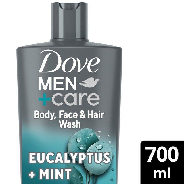 Dove mint and eucalyptus shower gel 700ml - British product