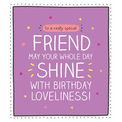 M&S Pigment Happy Jackson Friend Birthday Card 160mm x 176mm- Buy online at McGrocer