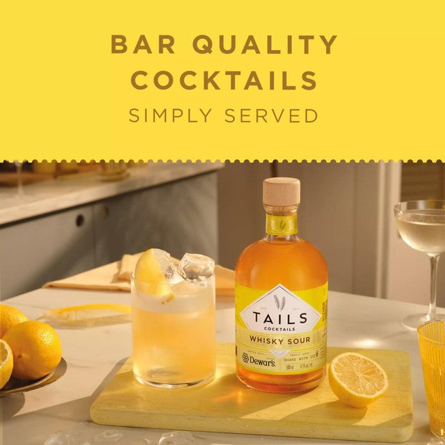 Tails Whisky Sour premixed cocktail 500ml (British brand)