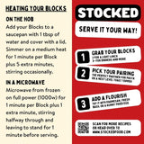 STOCKED sausage arrabbiata pasta sauce frozen blocks - British product